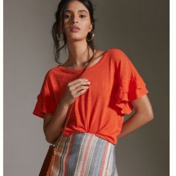 Anthropologie Pilcro Heritage Femme Tee - Picture 1 of 8